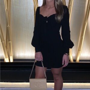 White Fox Boutique Black Dress